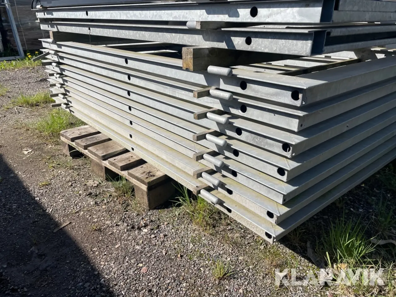 Billede 1 - Metal døre galvaniseret 6 styk