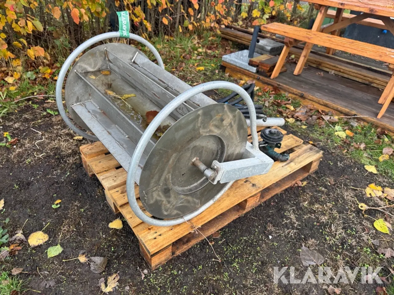 Billede 4 - Rusehale med hydraulikpumpe og spulepumpe