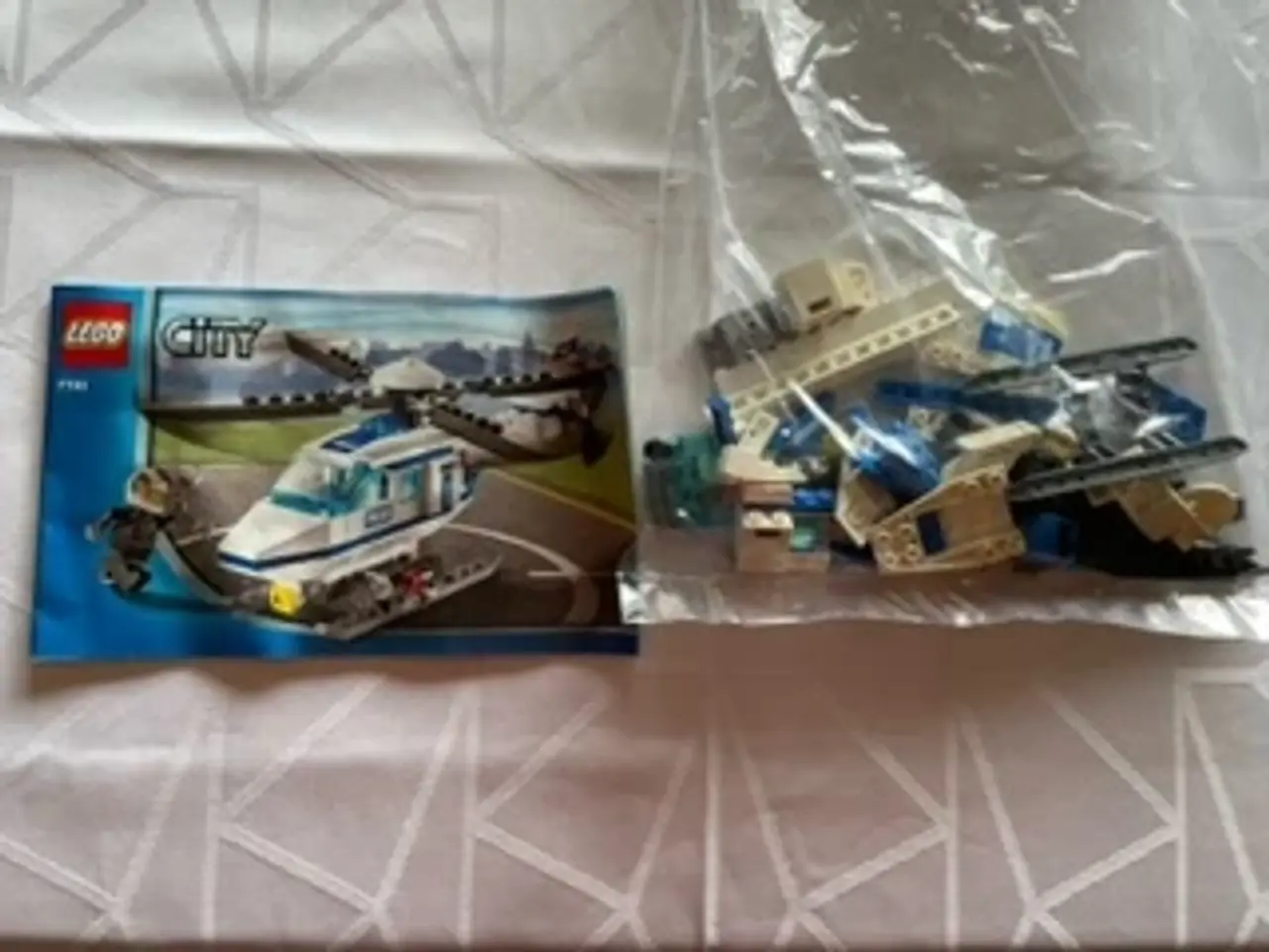 Billede 1 - Lego City 7741 politihelikopter