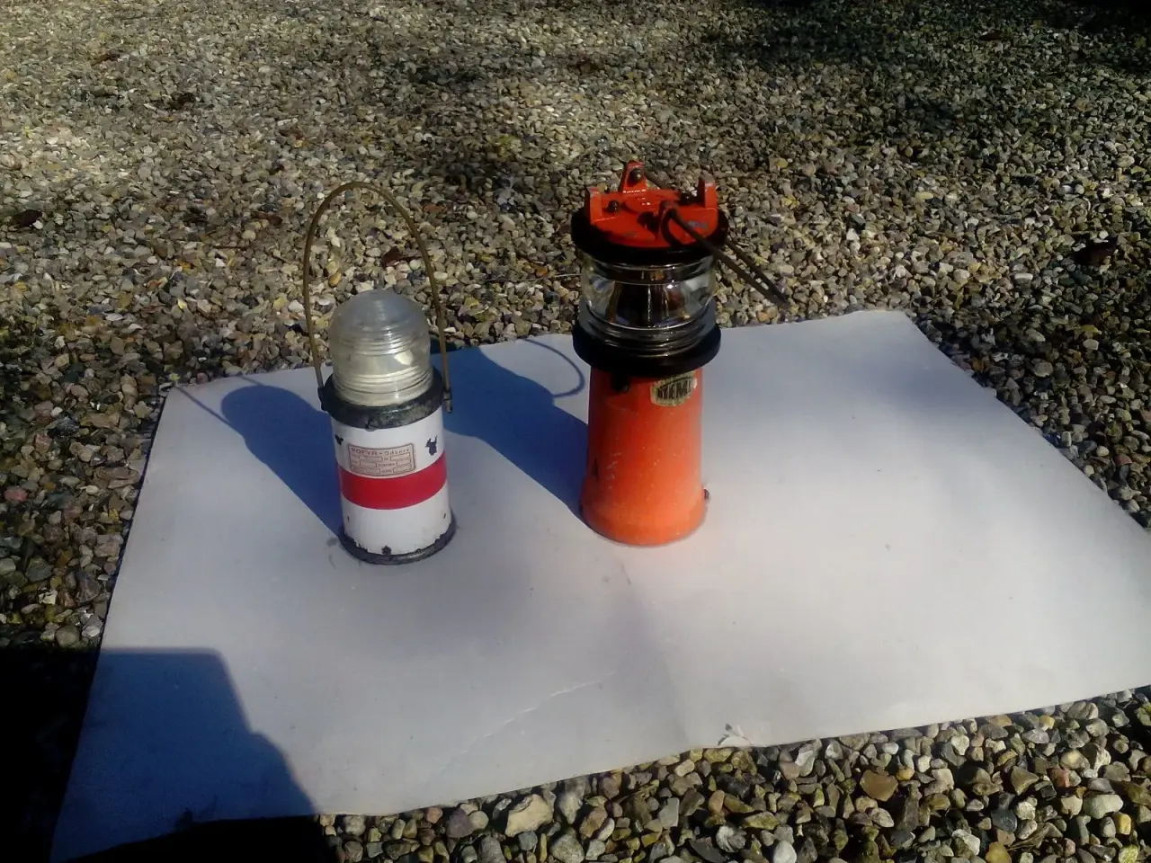Billede 1 - Lamper gamle blinklamper 200kr