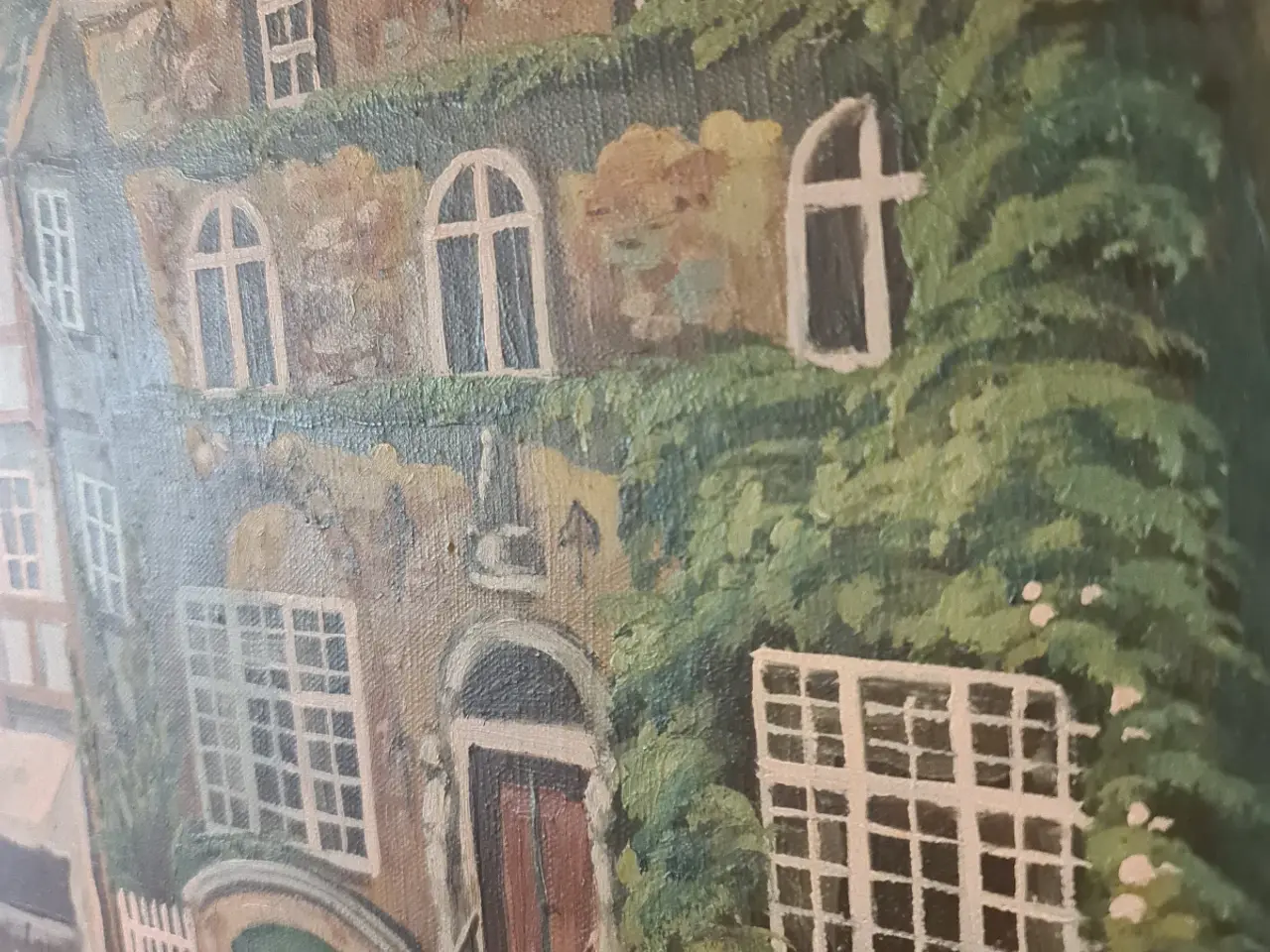 Billede 2 - A. Mosdal – Ellen Marsvins Hus i Aalborg – oliemal