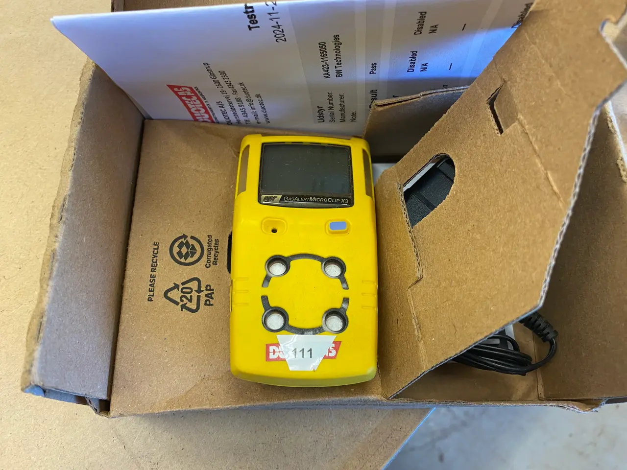 Billede 2 - Multigasdetektor HONEYWELL