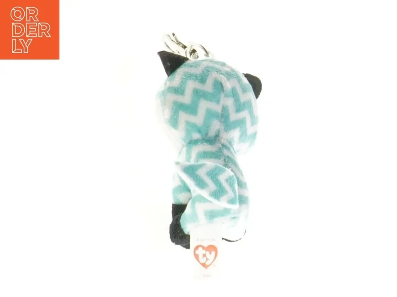 Billede 3 - Ty Beanie nøglering, zebra fra Ty (str. 10 cm)