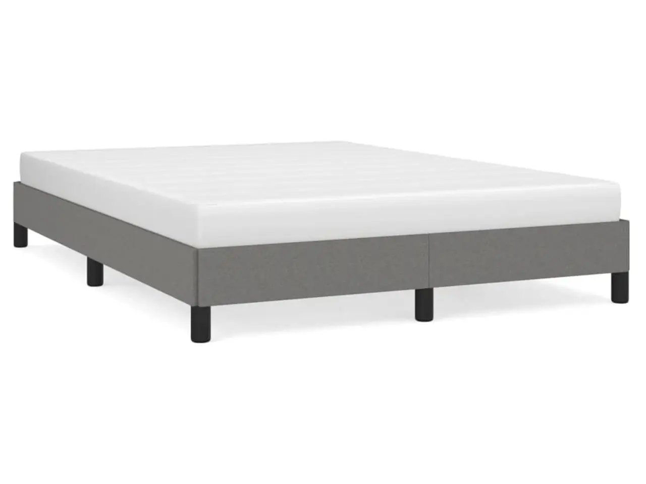 Billede 2 - Sengeramme uden madras 140x200 cm stof mørkegrå