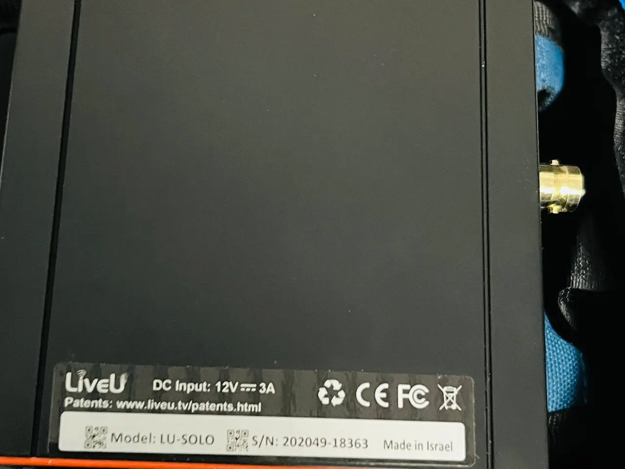 Billede 3 - Video Encoder LIVEU Solo med diverse tilbehør