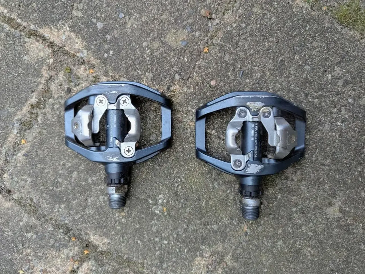Billede 2 - Shimano Pedalsæt Combi SPD PD-EH500 Sort