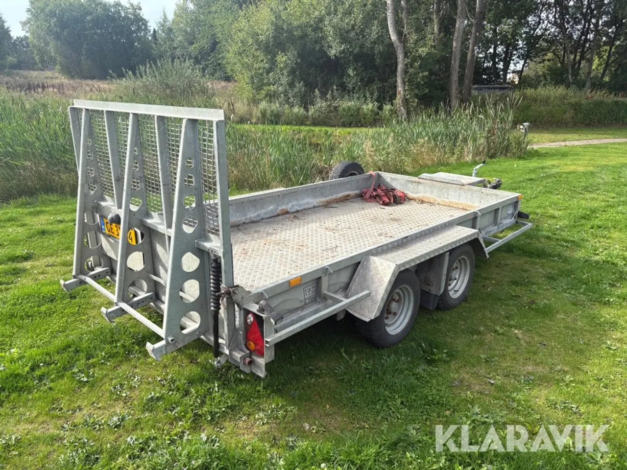 Billede 4 - Maskintrailer Ifor Williams 126-R 3500 kg.