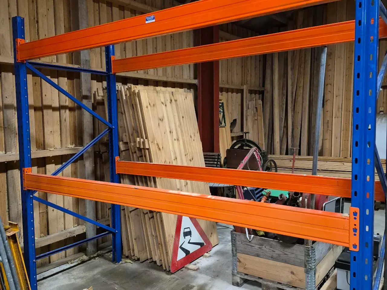 Billede 1 - Pallereol/lagerreol sælges (3000kg)
