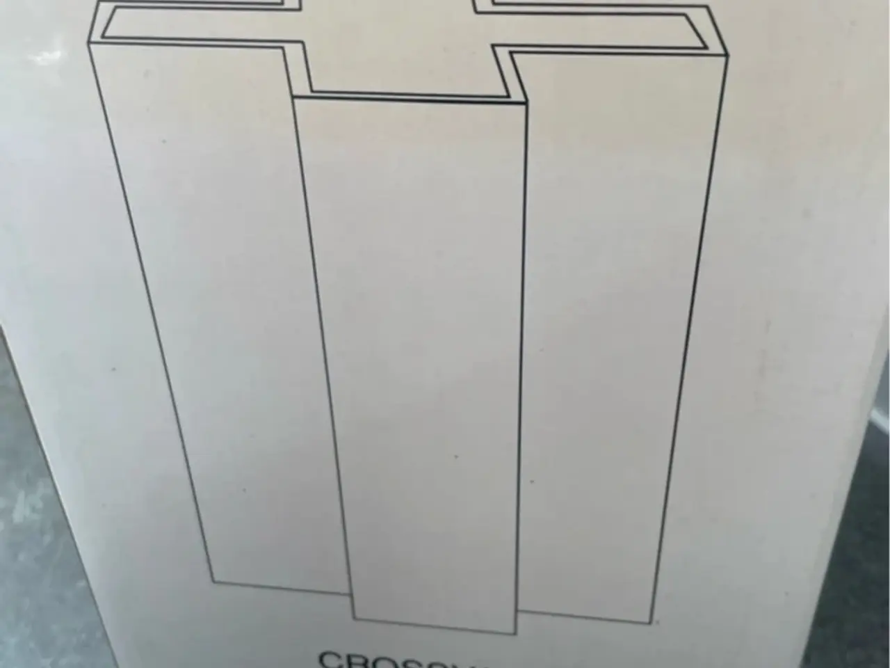 Billede 2 - Kryds vase designet af bodil Kjær