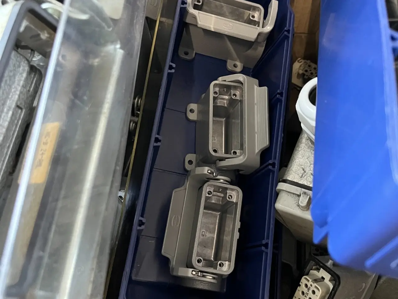 Billede 10 - Harting Heavy Duty stik Housings & Inserts blandet