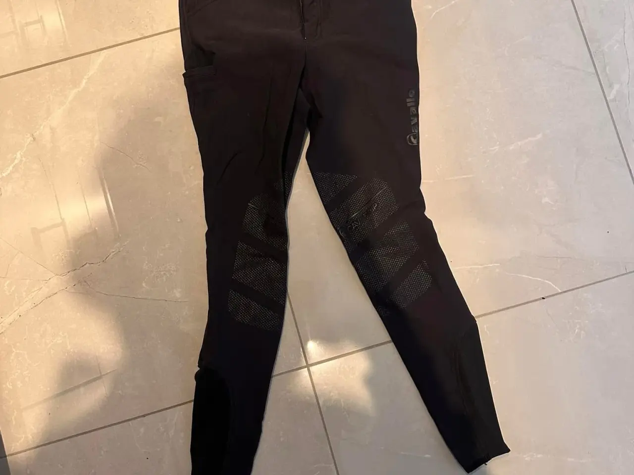 Billede 1 - Cavallo Crofton Grip Herre Ridebukser sorte str 44