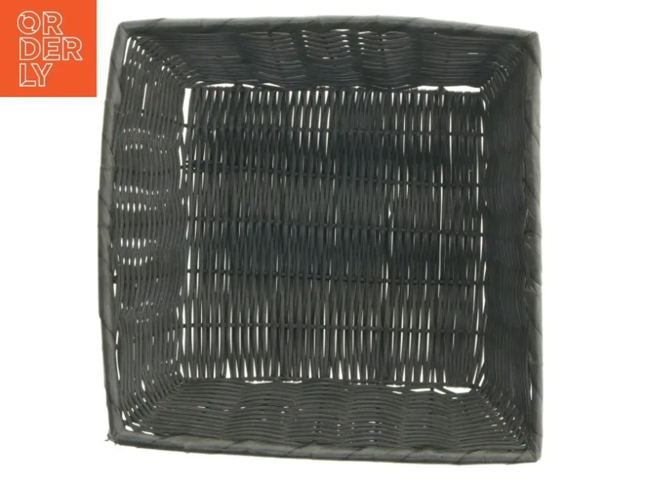Billede 1 - Flettet kurv (str. 30 x 30 cm)