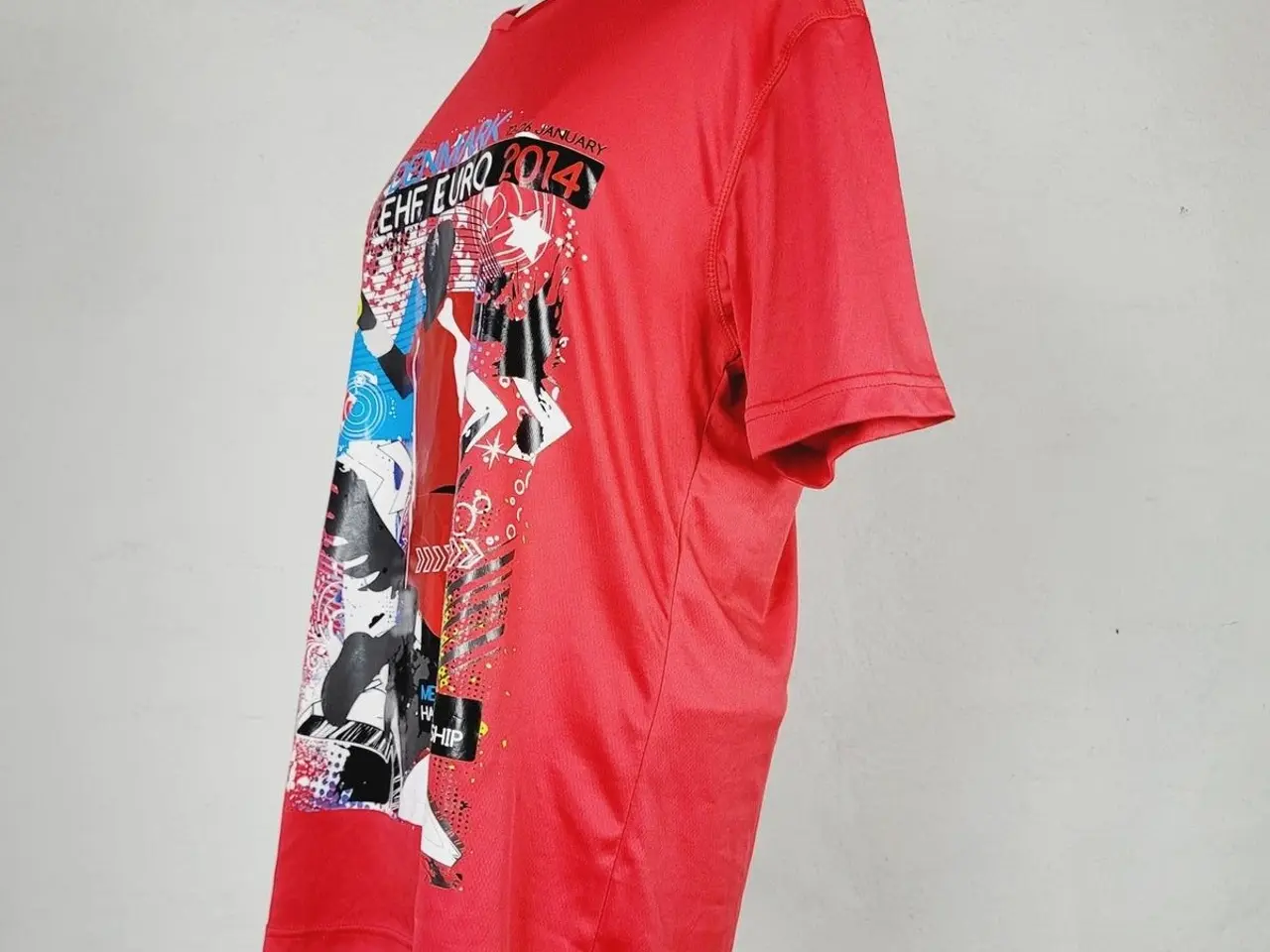 Billede 3 - ⭐️- EHF EURO 2014 T-Shirt - Str. L, YES Active (Ar