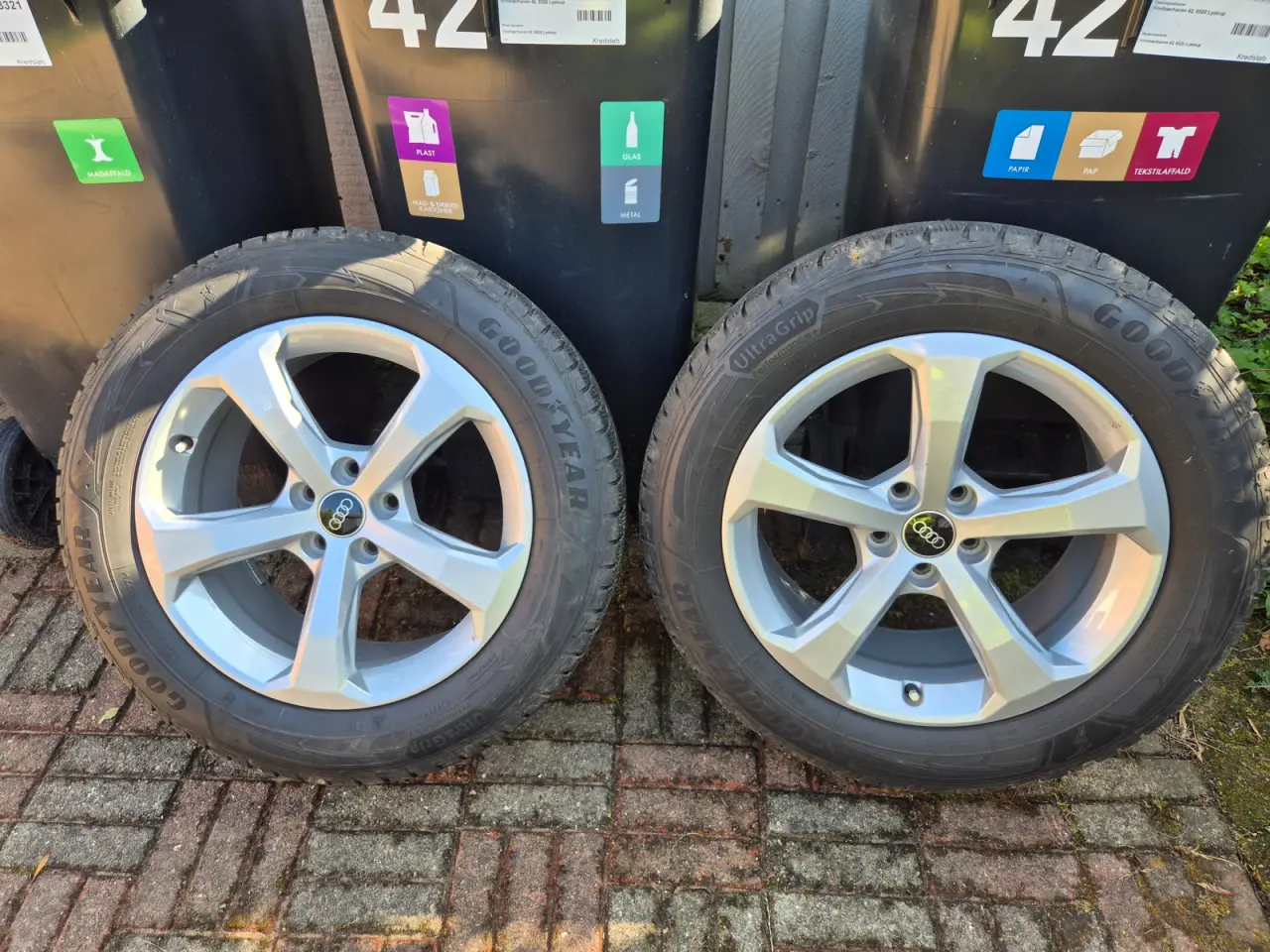 Billede 1 - Vinterdæk på alufælge