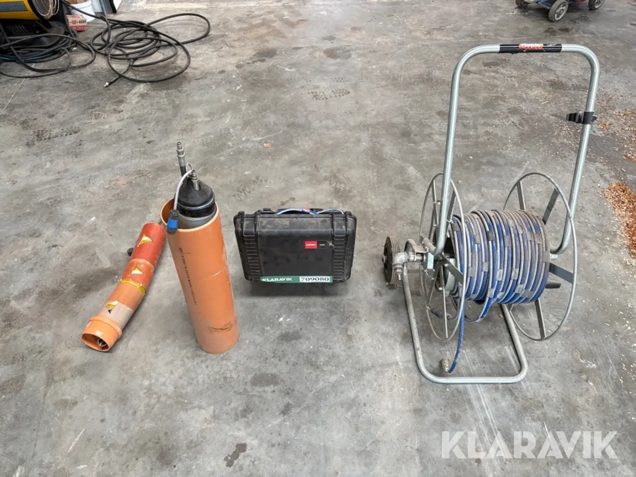 Billede 4 - Kloakrenoveringssystem MultiLining, slangevogn med ca. 40 m luftslange