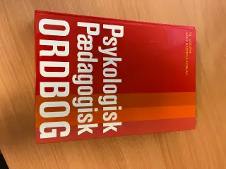 Psykologisk pædagogisk ordbog