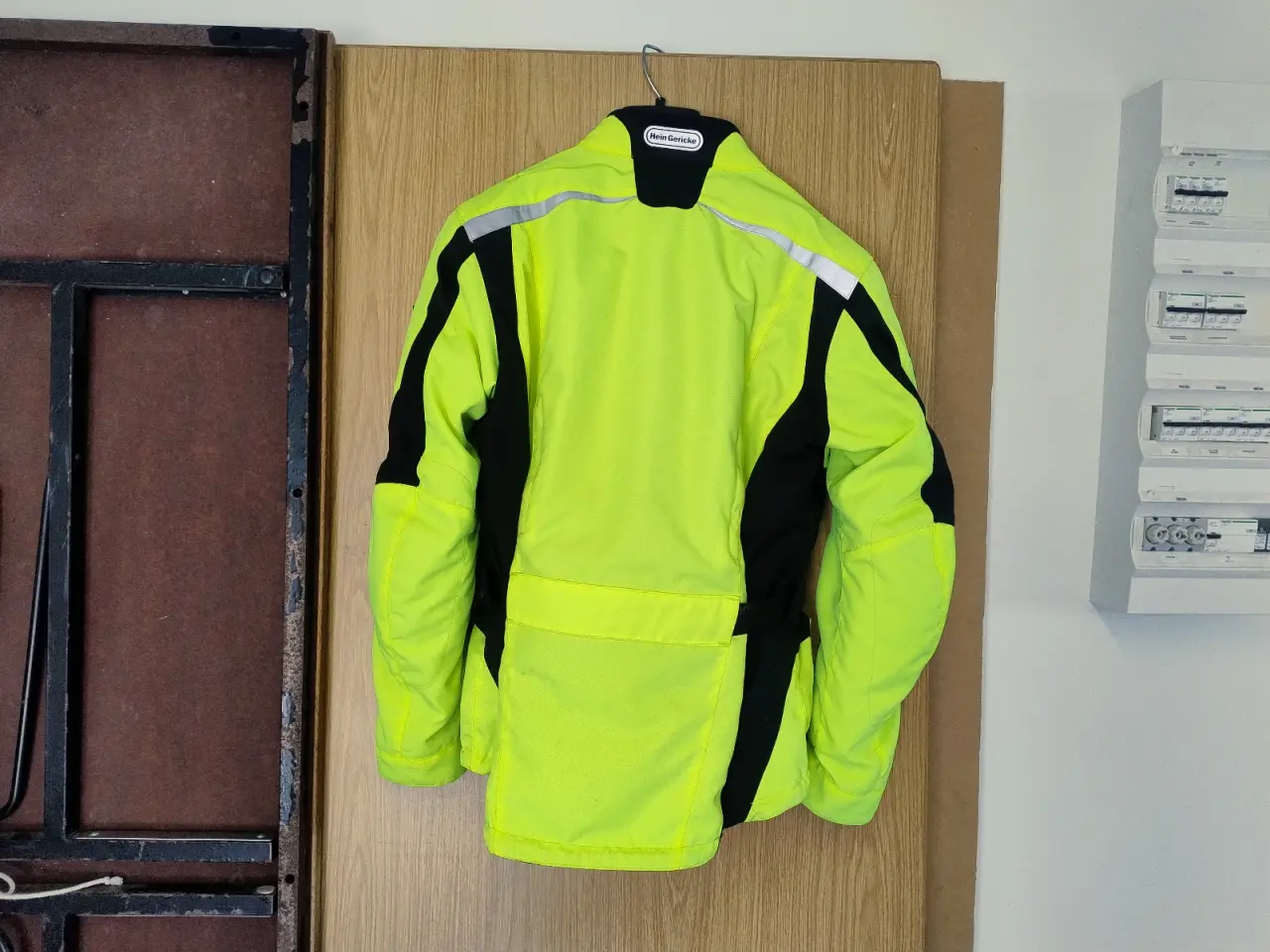 Billede 2 - Motorcykel jakke neongul/sort