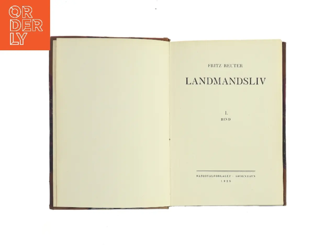 Billede 2 - Landmandsliv af Fritz Reuter (Bog)