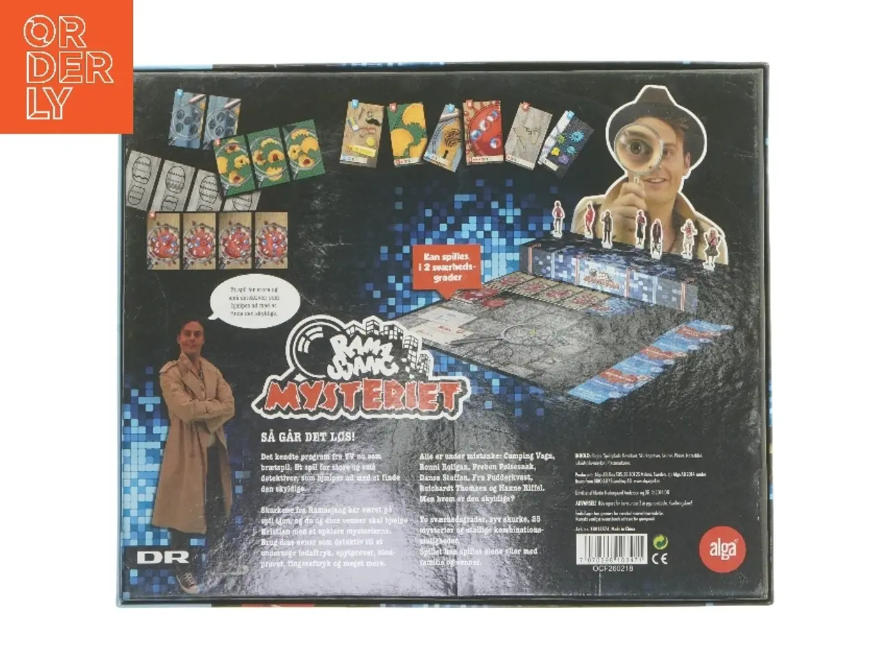 Billede 3 - Ramajang Mysteriet brætspil fra Alga (str. 31,5x26 cm)