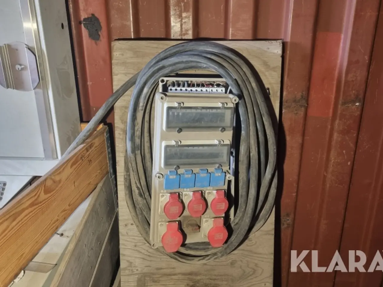 Billede 1 - El-tavle med 15 meter kabel