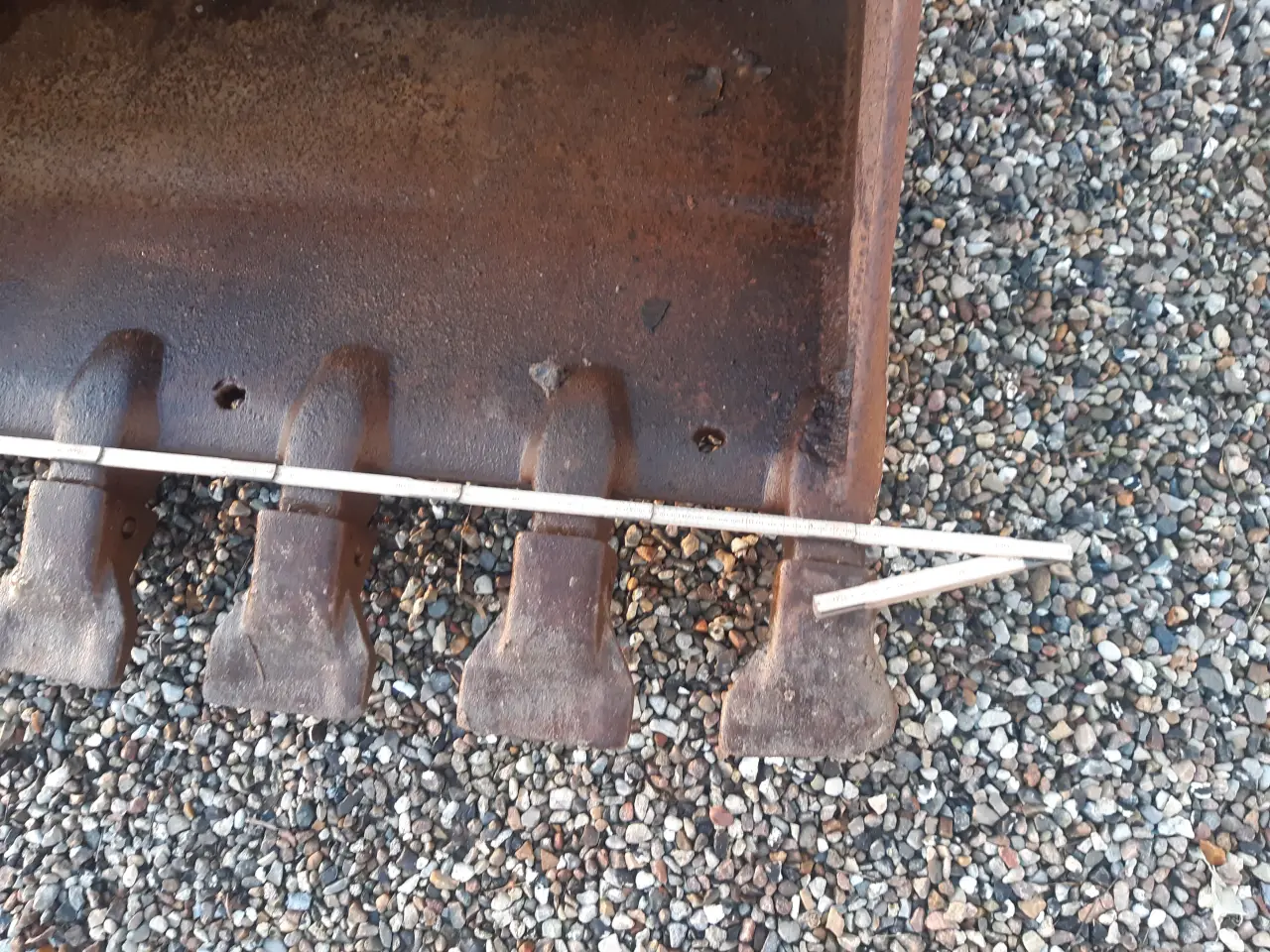 Billede 8 - 120cm Graveskovl/Med VIBY S2 Skifte, og spadekløer