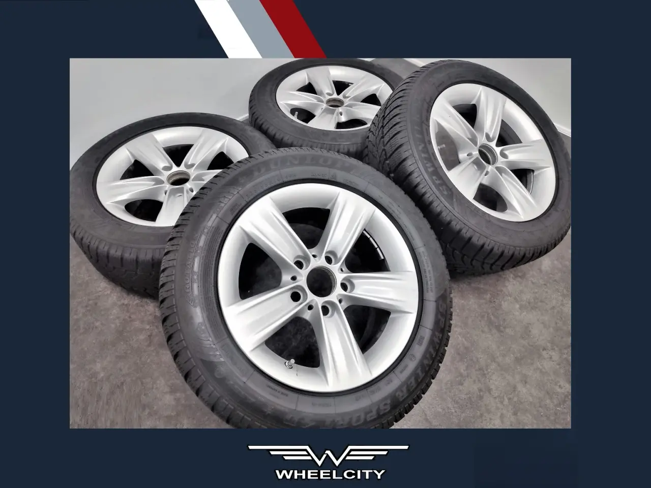 Billede 1 - 5x120 16" ET37 BMW style-391 vintersæt