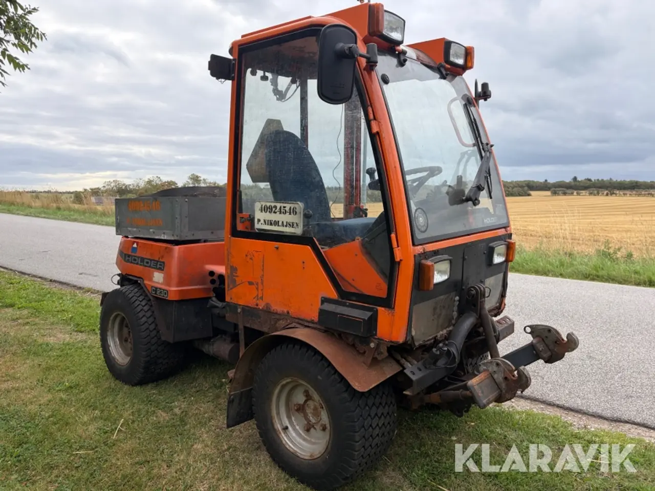 Billede 7 - Redskabsbærer Holder C230 4wd med redskaber