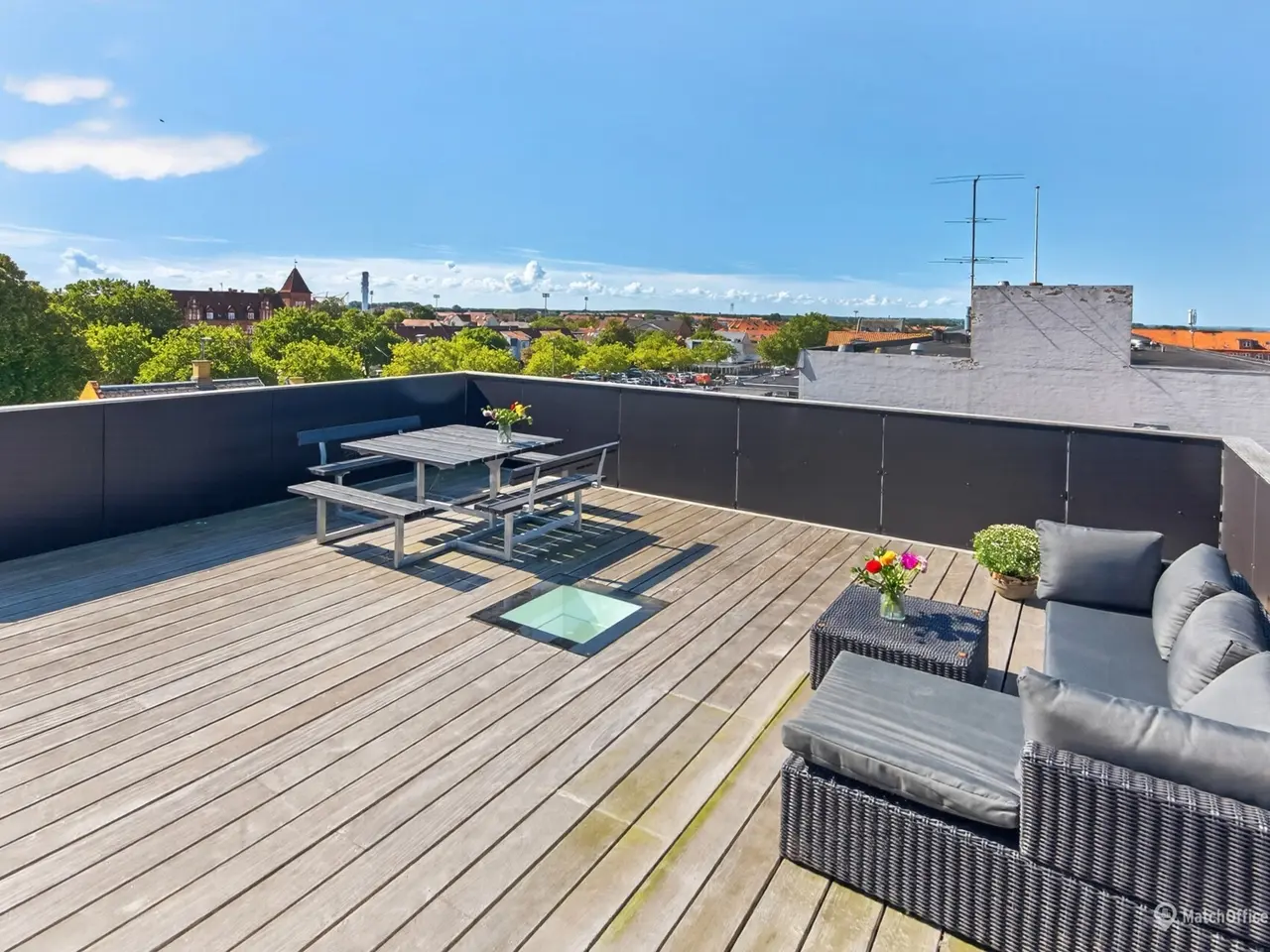 Billede 9 - Egen tagterrasse. elevator og parkering - i hjertet af gågaden!