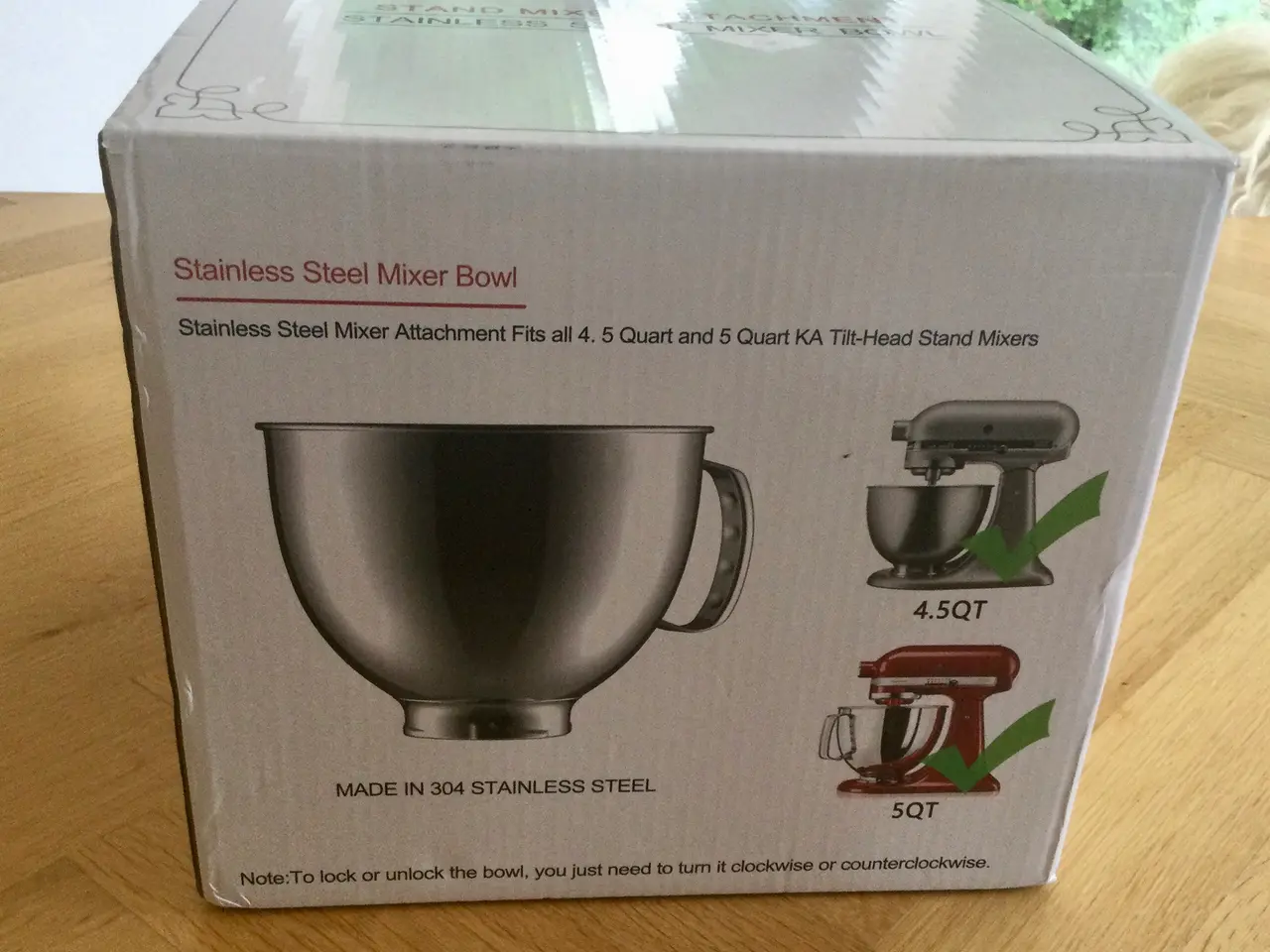 Billede 6 - Ny røreskål i rustfri stål bl.a. til KitchenAid