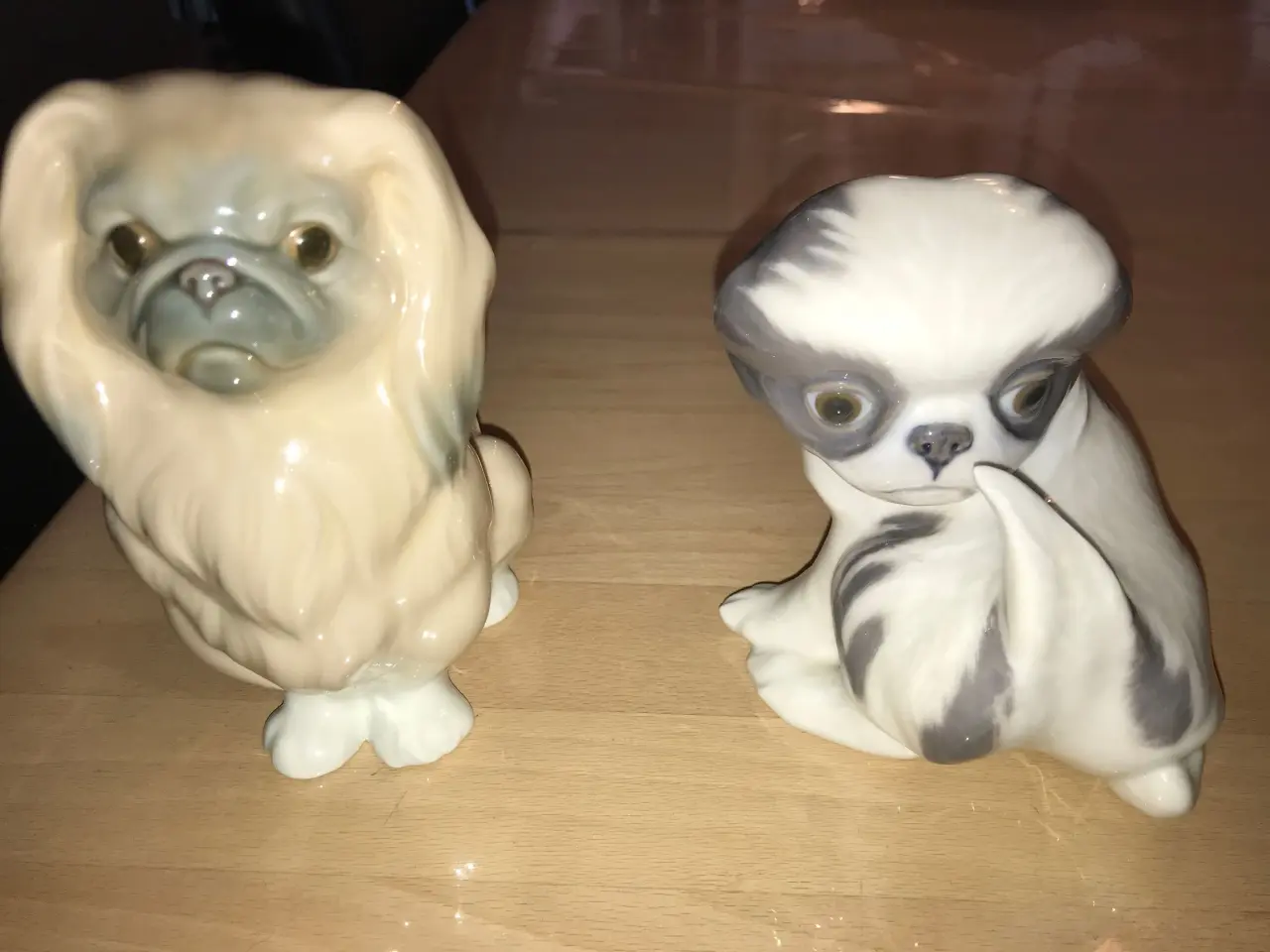 Billede 1 - Porcelæns pekingeser. Lladro.