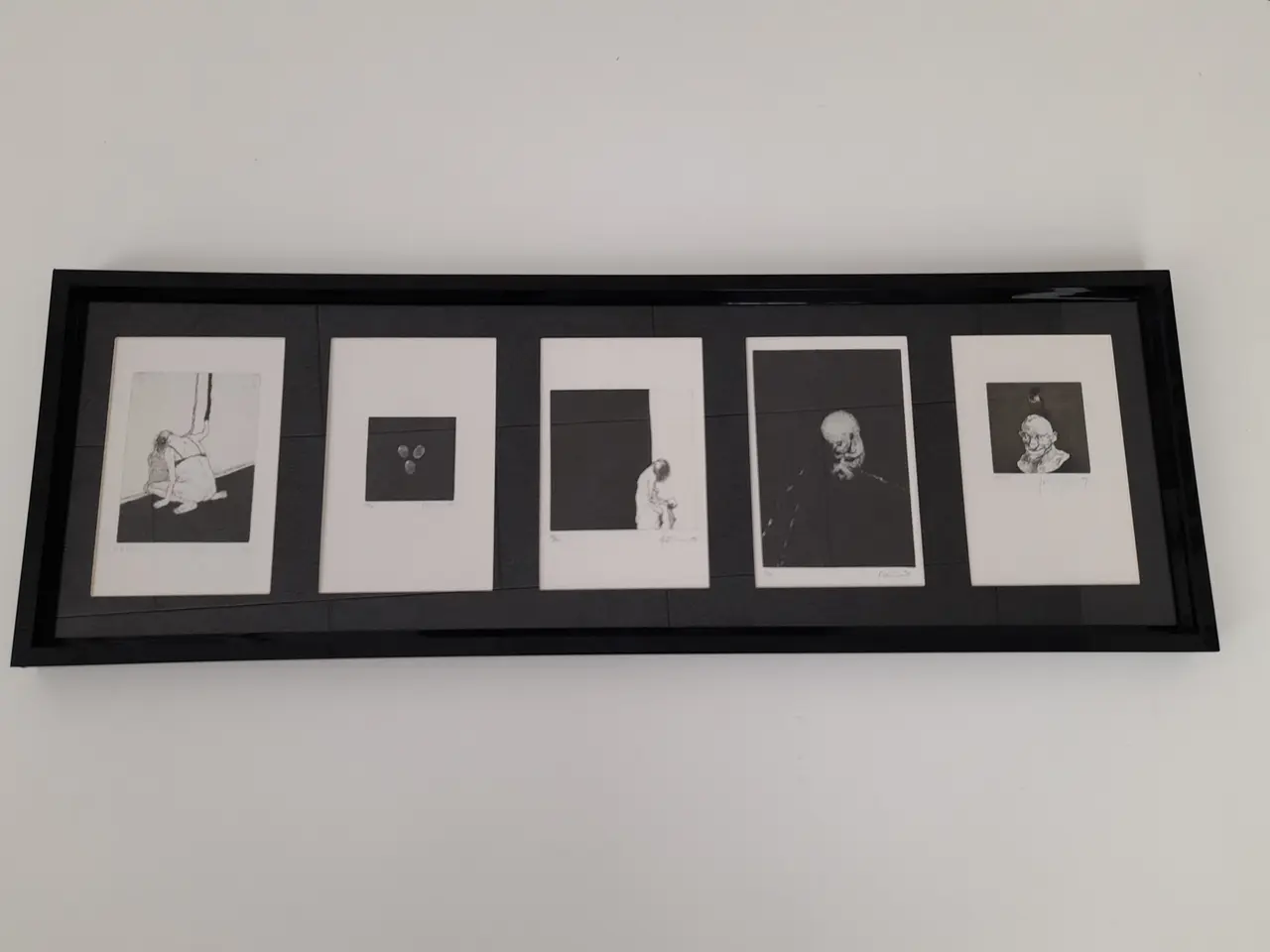 Billede 1 - Michael Kvium 21 cm x 61 cm i ramme mål