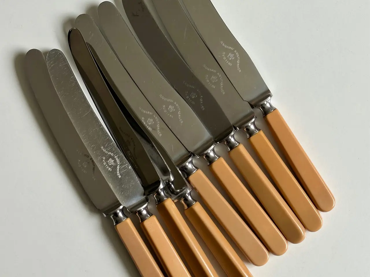 Billede 2 - Raadvad bordknive, 9 stk samlet