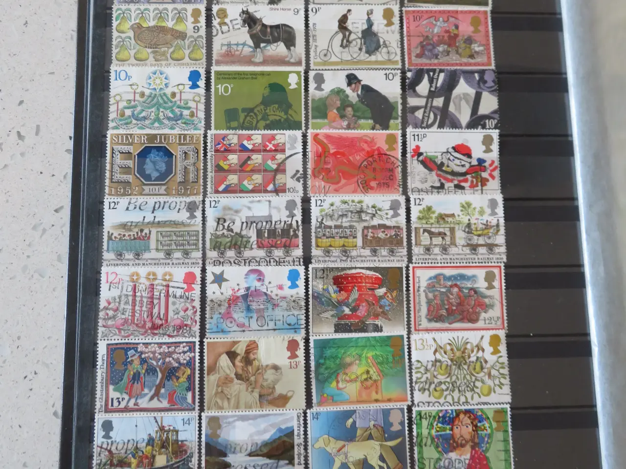 Billede 4 - Storbritannien/Great Britain, 571 forsk frimærker
