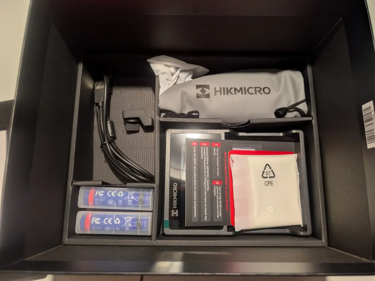 Billede 3 - HIKMICRO HABROK 4K HE25L 2.0