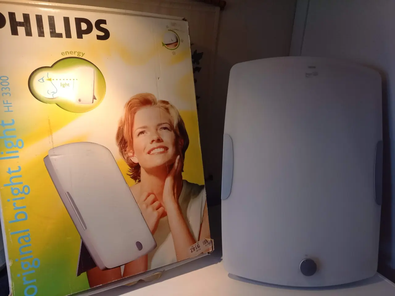 Billede 1 - Lysterapi Philips Original bright light HF3300