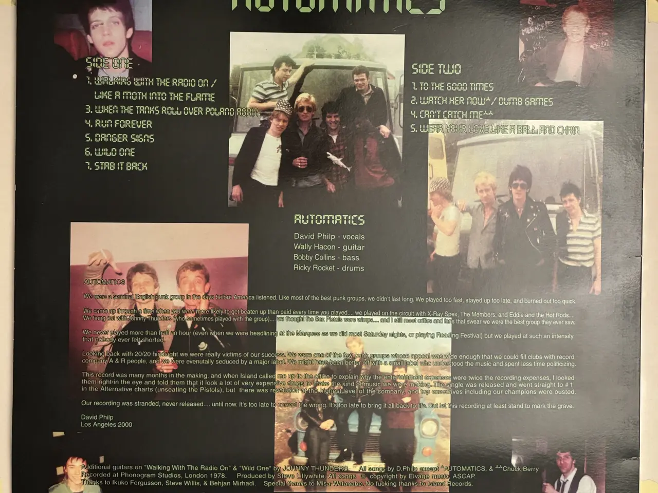 Billede 2 - Automatics The Missing Album Vinyl LP UK Mod Punk