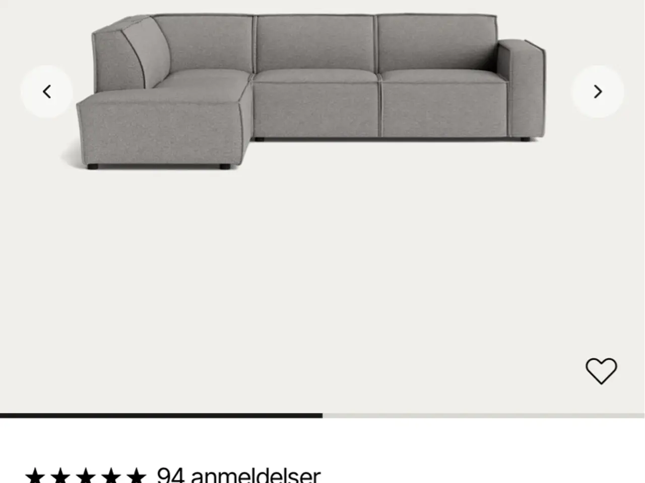 Billede 7 - Lyon modul sofa (nyrenset)
