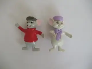 Bernard og Bianca Figurer