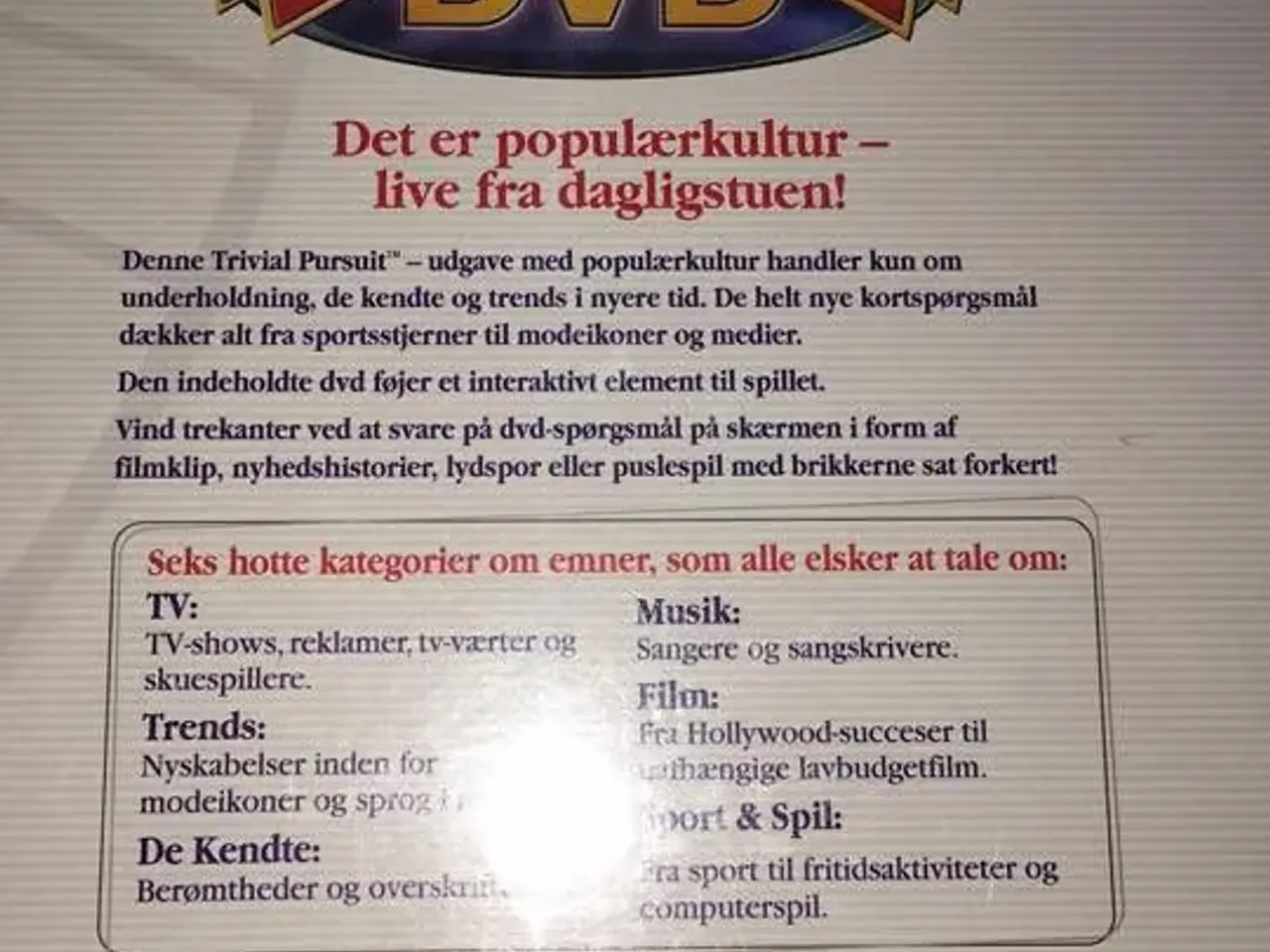 Billede 2 - Trivial pursiut