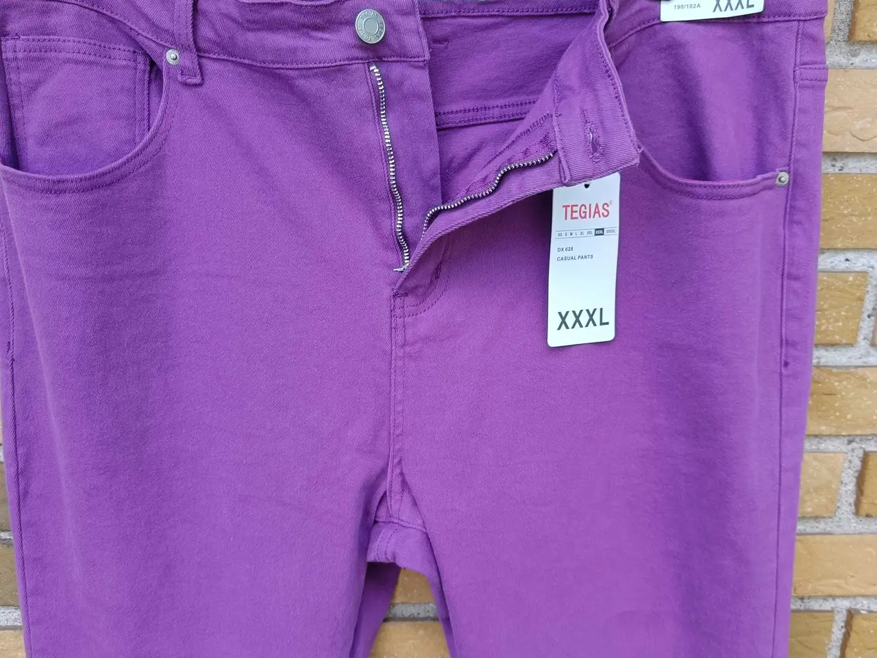 Billede 3 - Tegias lilla stræk bukser XXXL