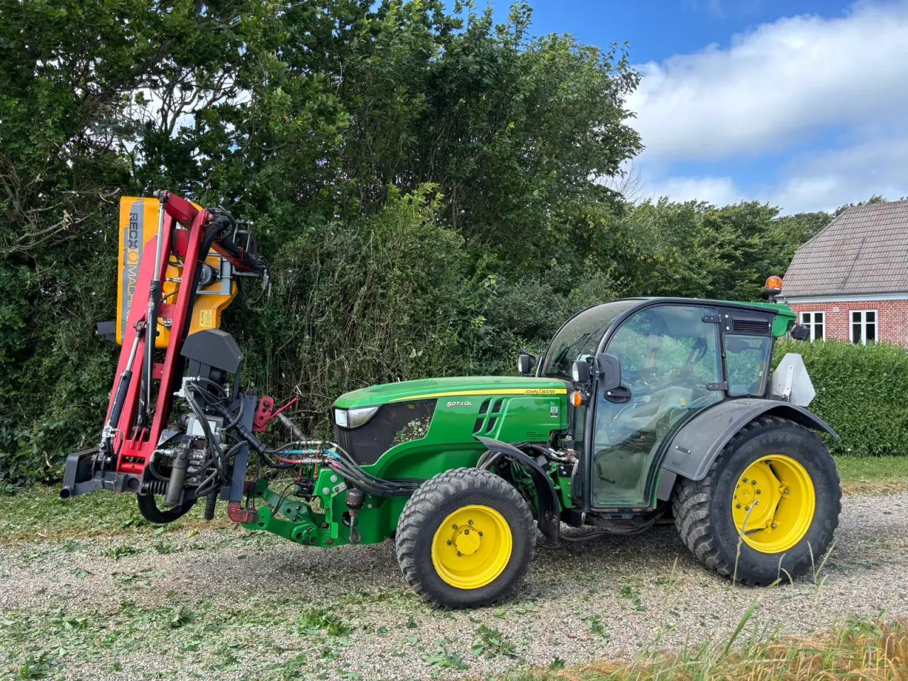 Billede 1 - John deere med klipper