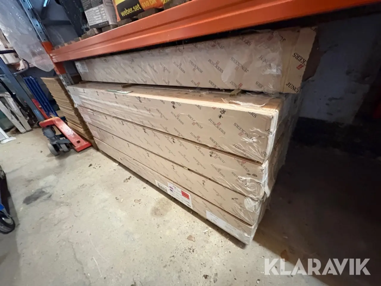 Billede 1 - Parketgulv Junckers Harmony Bøg 22 mm massiv, 33 Pakker / 62 m²
