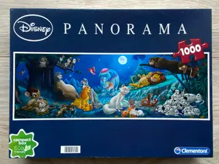 Disney Panorama 1000 brikker (Se 20% rabatten)