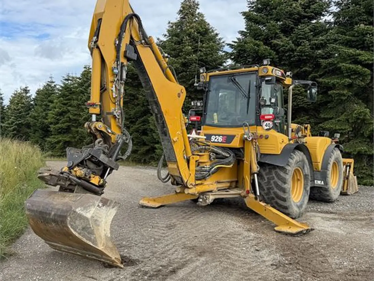 Billede 6 - Hydrema 926 E - Engcon MIG2 joystik (Dobbelt command 2), Engcon rotortilt, Moba 2D