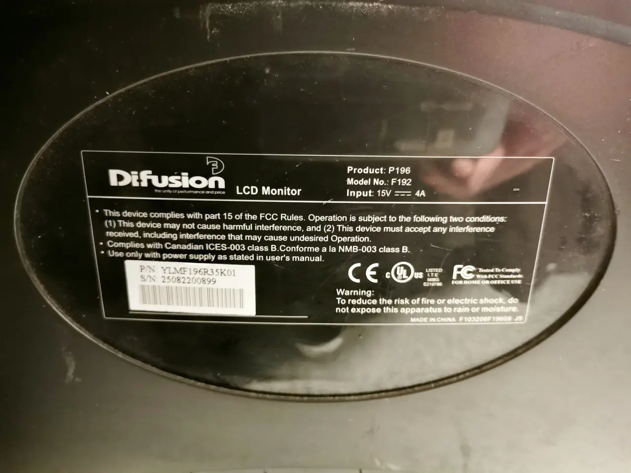 Billede 5 - 19" Difusion fladskærm