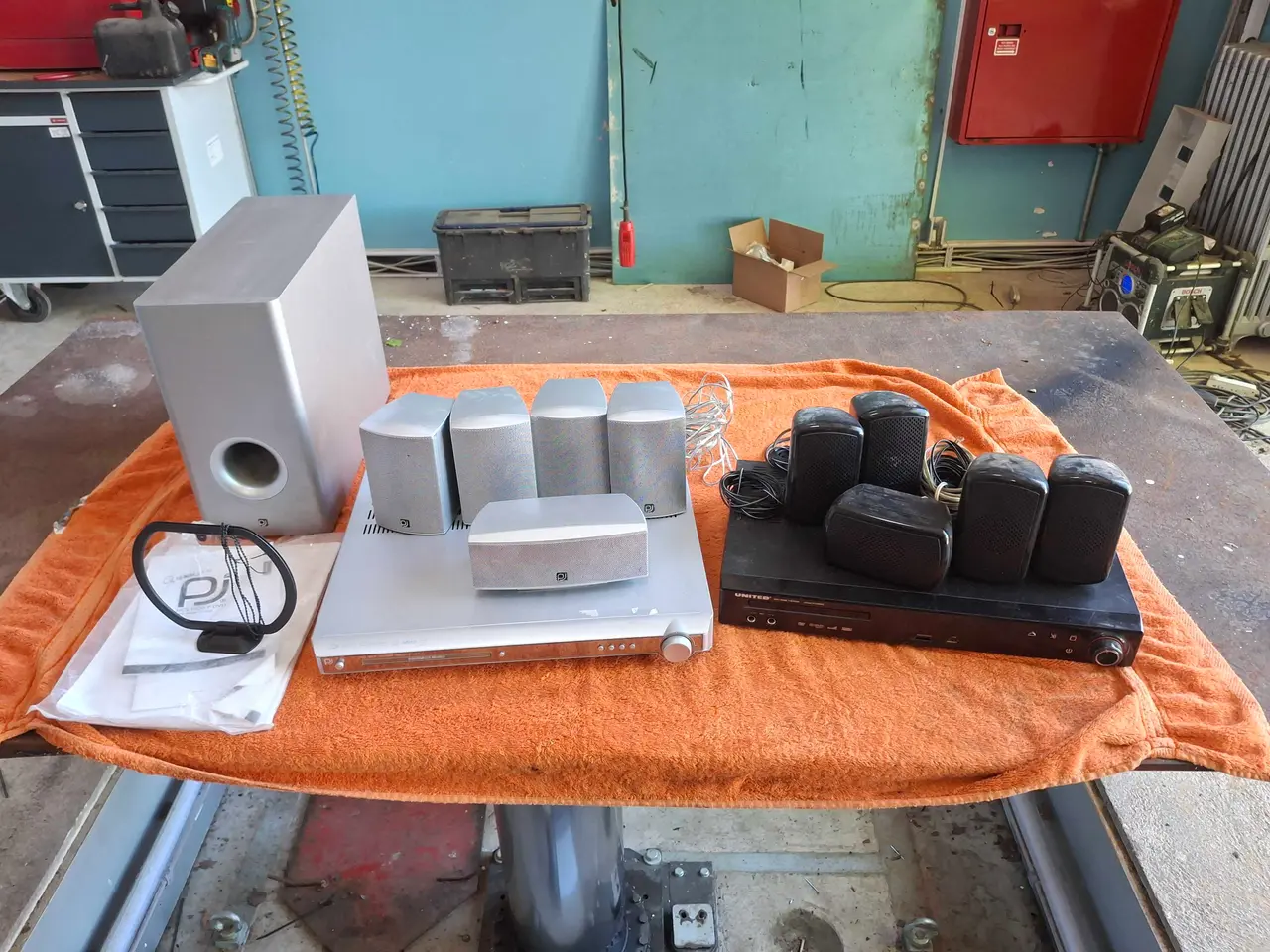 Billede 1 - surround sound, stereoanlæg, samlet pris