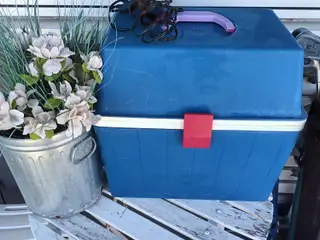 STOR DEJLIG FRIGOBOX KØLEBOX TIL BIL & BÅD 39 CM H