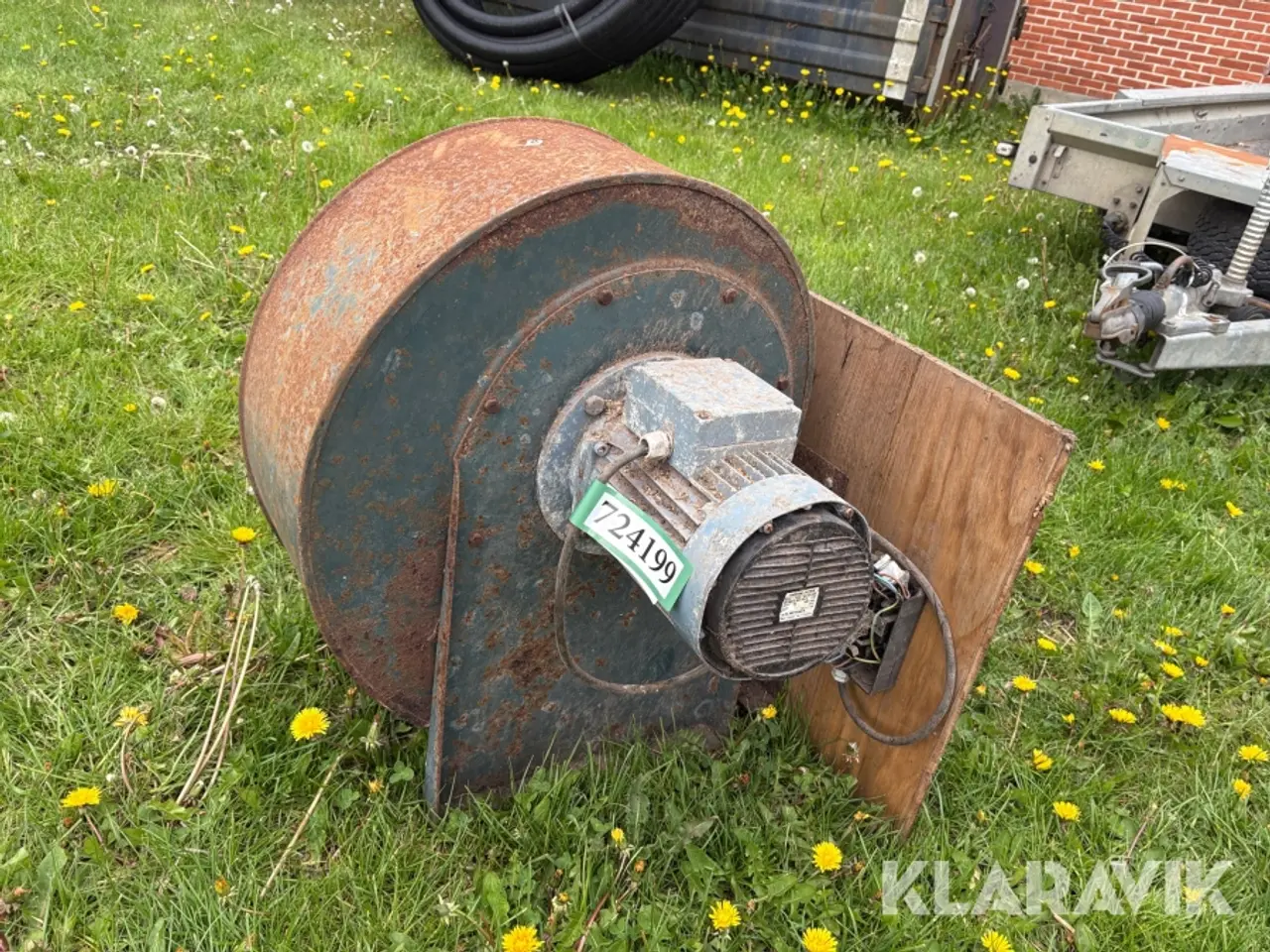 Billede 7 - Blæser til plantørring af korn