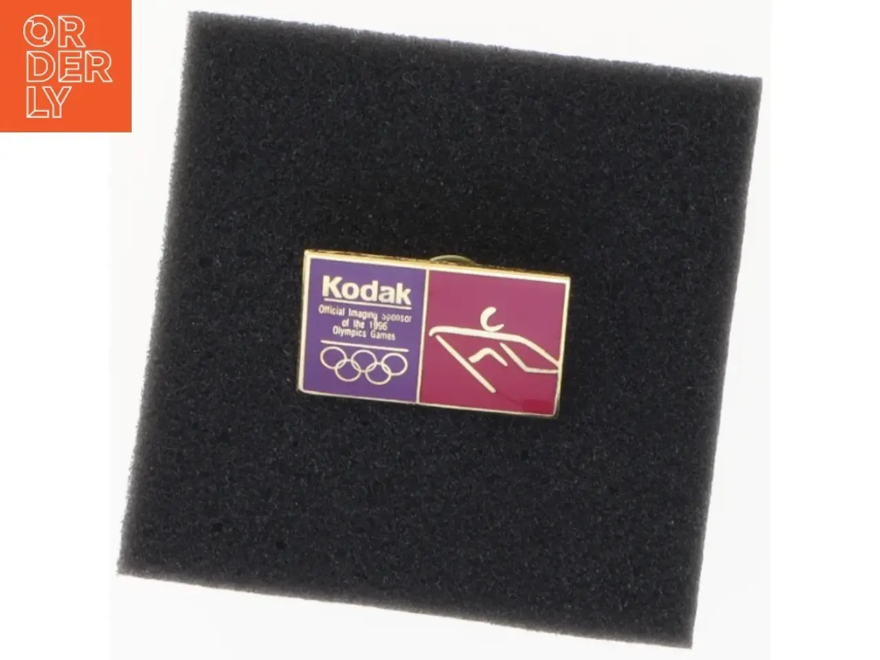 Billede 1 - Atlanta 1996 Olympiske Lege Kodak Sponsor Pin (str. 3 x 2 cm)