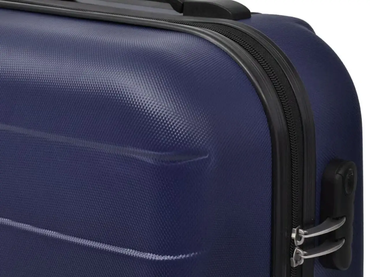 Billede 4 - Hardcase trolleysæt 3 dele - blå kuffertsæt 45,5/55/66 cm